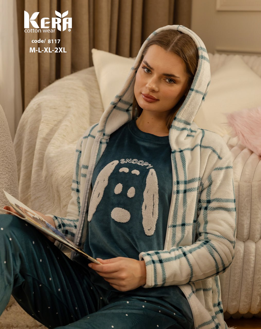 Snoopy 3-piece PJs